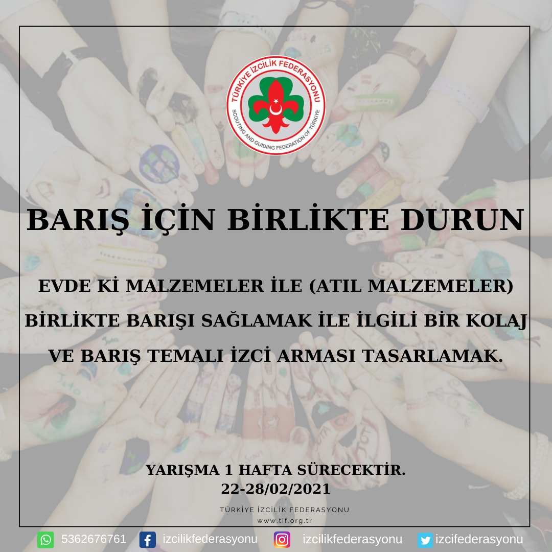 BARIŞ İÇİN BİRLİKTE DURUN
