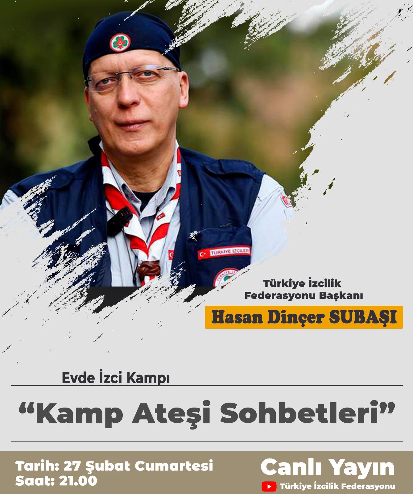 EVDE İZCİ KAMPI KAMP ATEŞİ SOHBETLERİ.