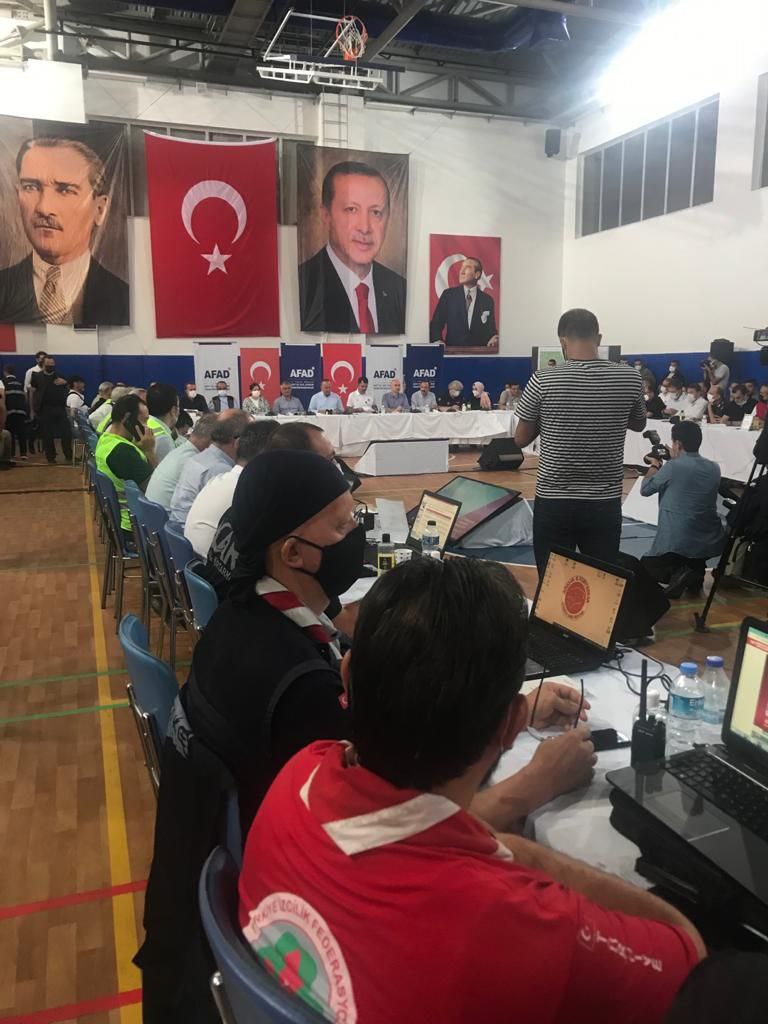 Kriz Koordinasyon Kurulu Toplantısı.