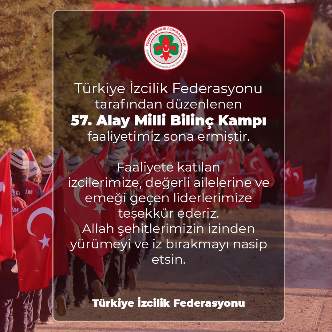 ÇANAKKALE 57. ALAY ŞEHİTLERİNİ ANMA MİLLÎ BİLİNÇ FAALİYETİMİZ TAMAMLANDI