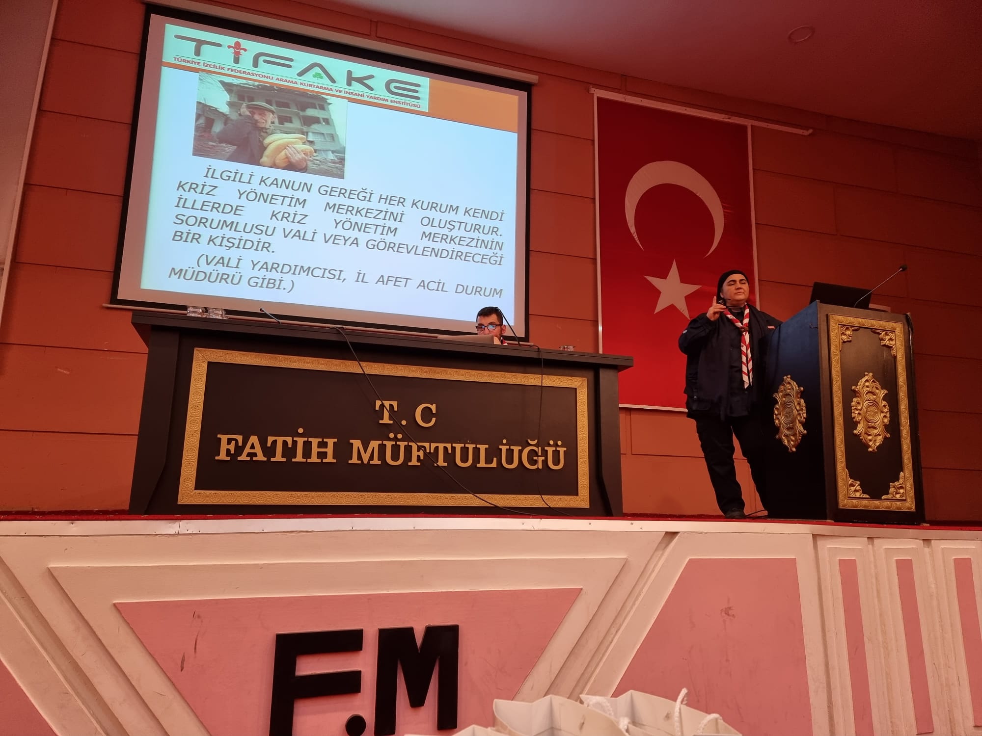 AFETLERE HAZIRLIK SEMİNERİ