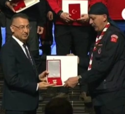 T.C. DEVLET ÜSTÜN FEDAKÂRLIK MADALYASI VE NİŞANI TEVCİH TÖRENİ
