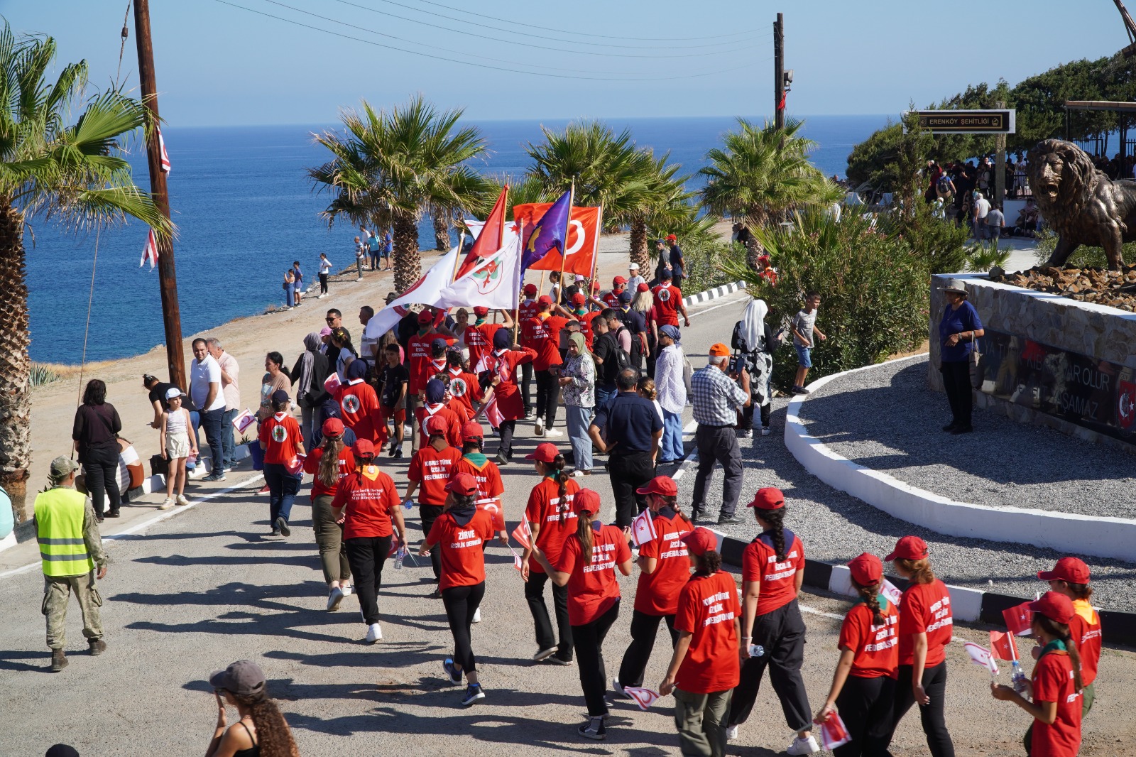 ULUSLARARASI ERENKÖY MİLLÎ BİLİNÇ KAMPI KUZEY KIBRIS TÜRK CUMHURİYETİ'NDE SONA ERDİ