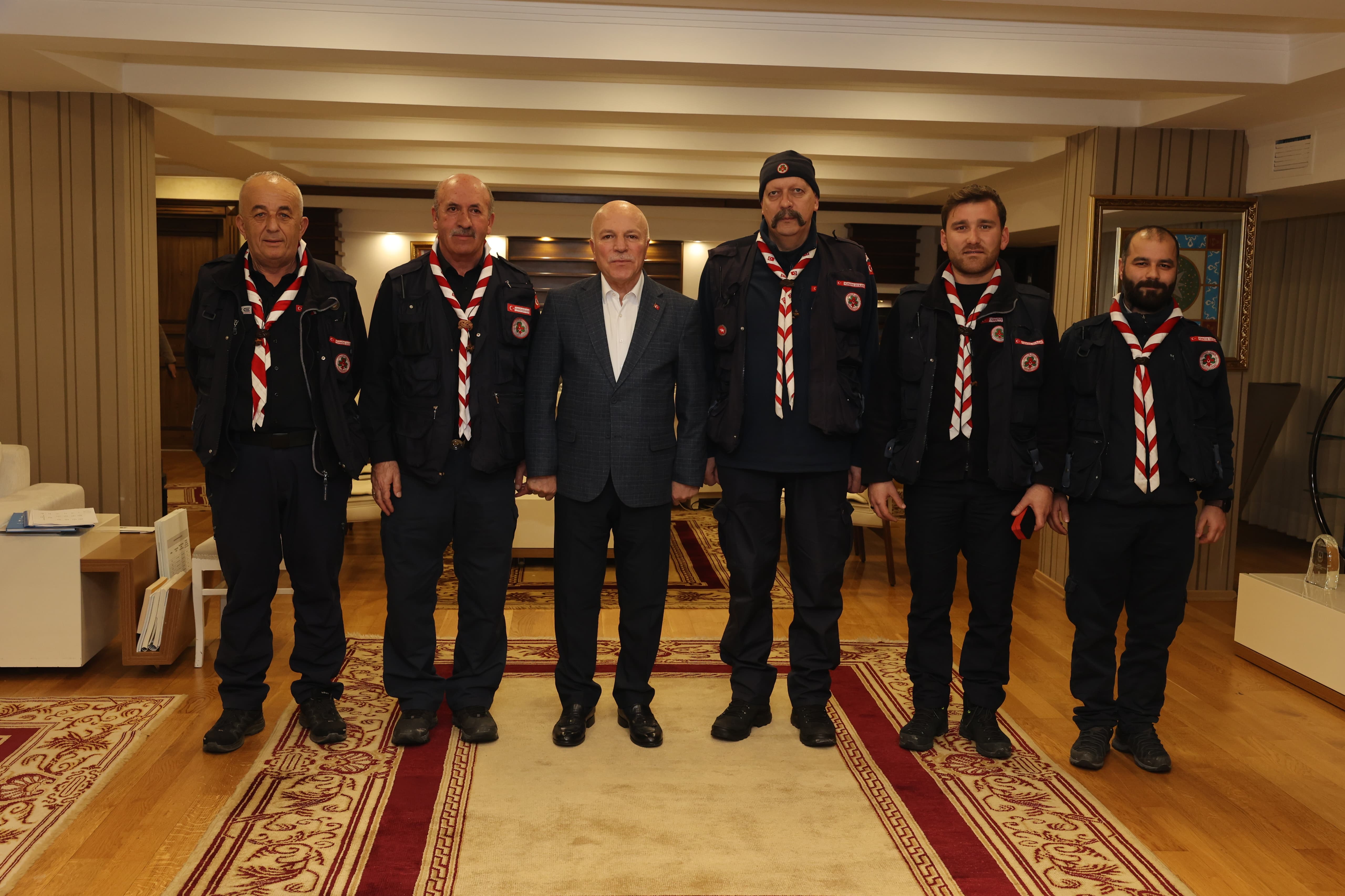 ZİYARET - ERZURUM BÜYÜKŞEHİR BELEDİYE BAŞKANLIĞI