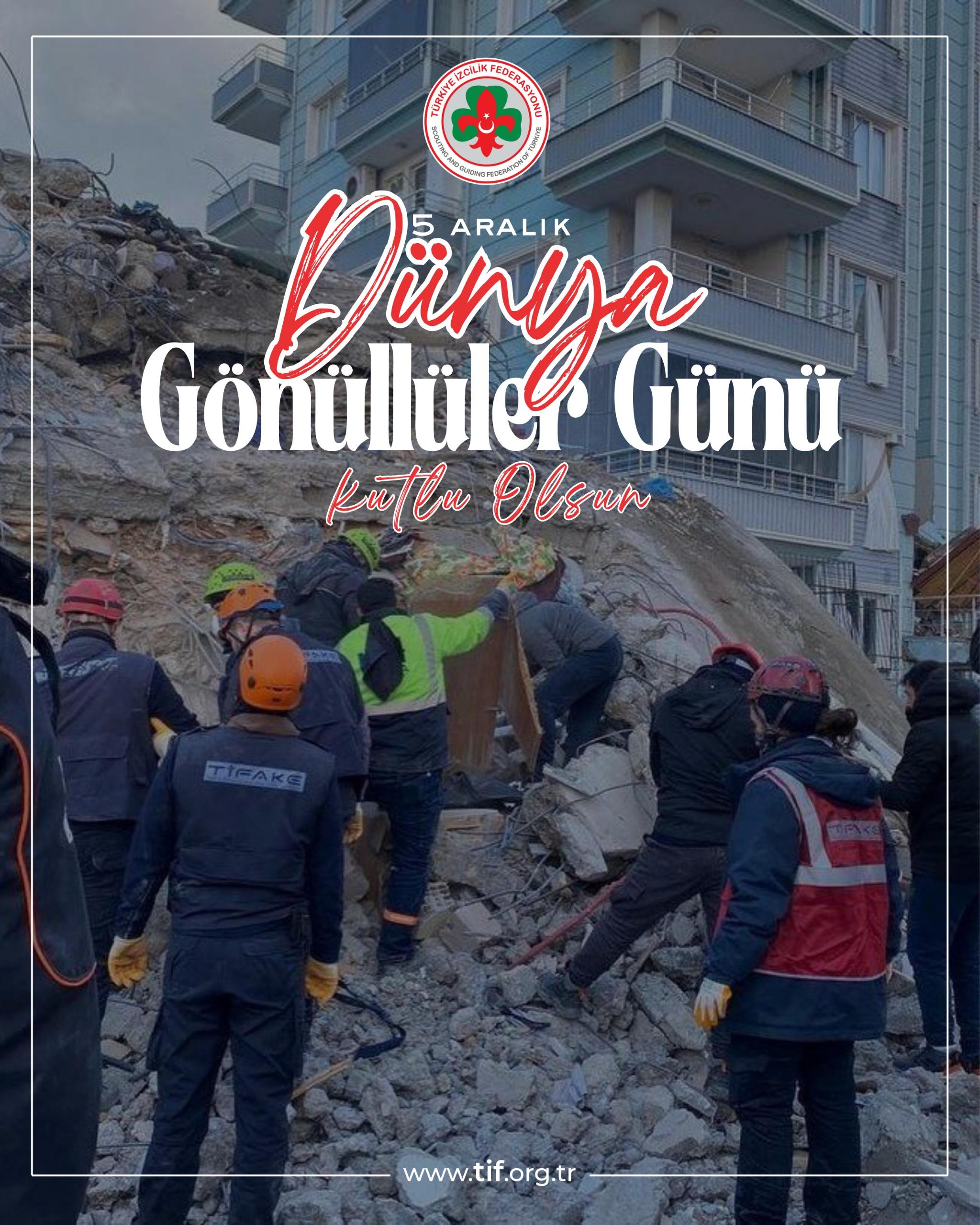 DÜNYA GÖNÜLLÜLER GÜNÜ